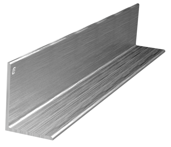 угловой алюминиевый профиль 50x37x2.5x1.75x1.75
